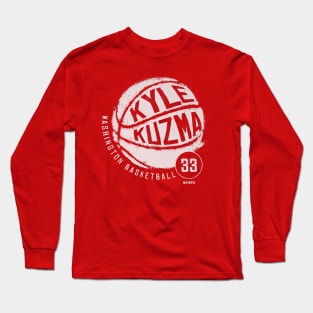 Kyle Kuzma Washington Basketball Long Sleeve T-Shirt